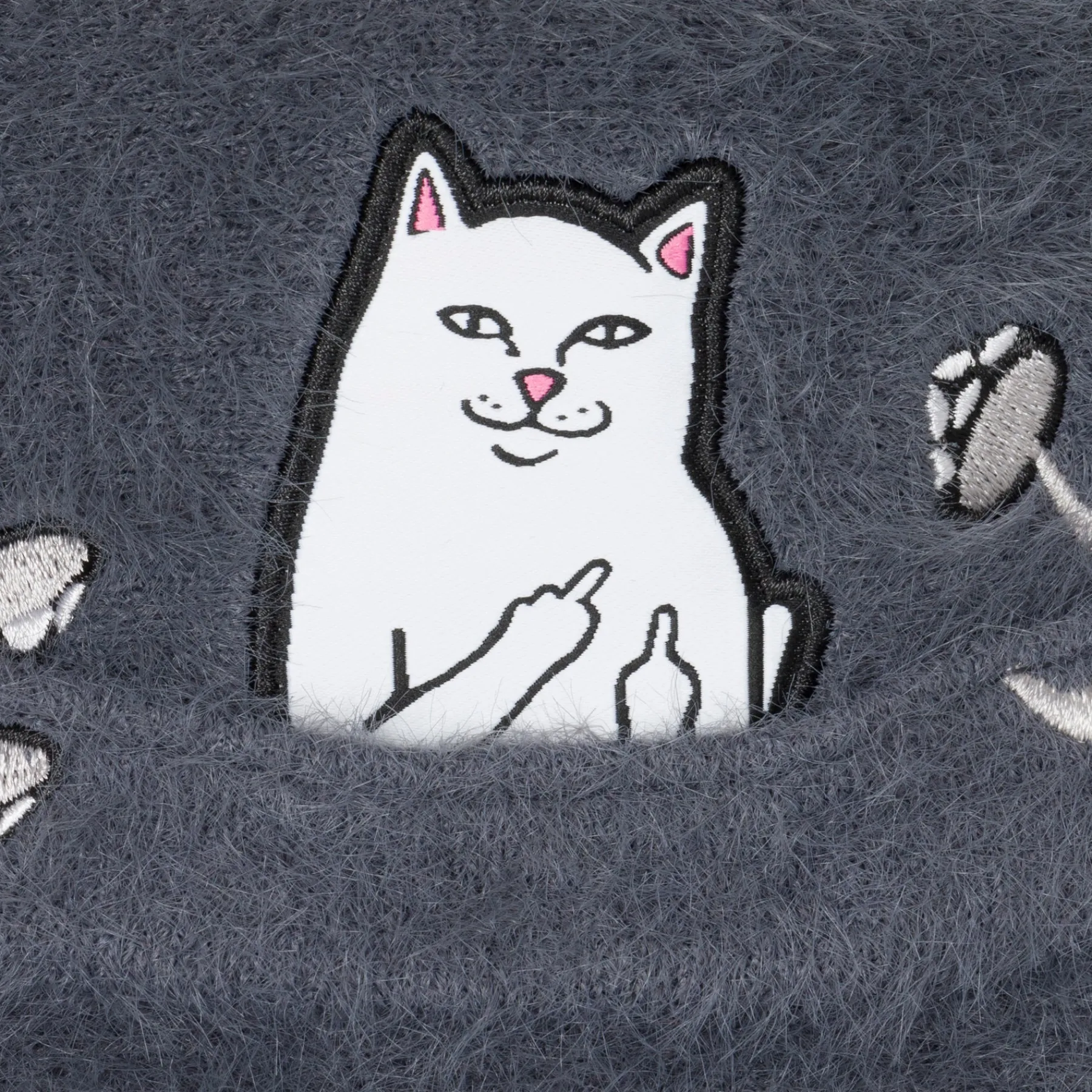 Ripndip Buckets<Lord Nermal Euphoria Sherpa Bucket Hat (Charcoal)