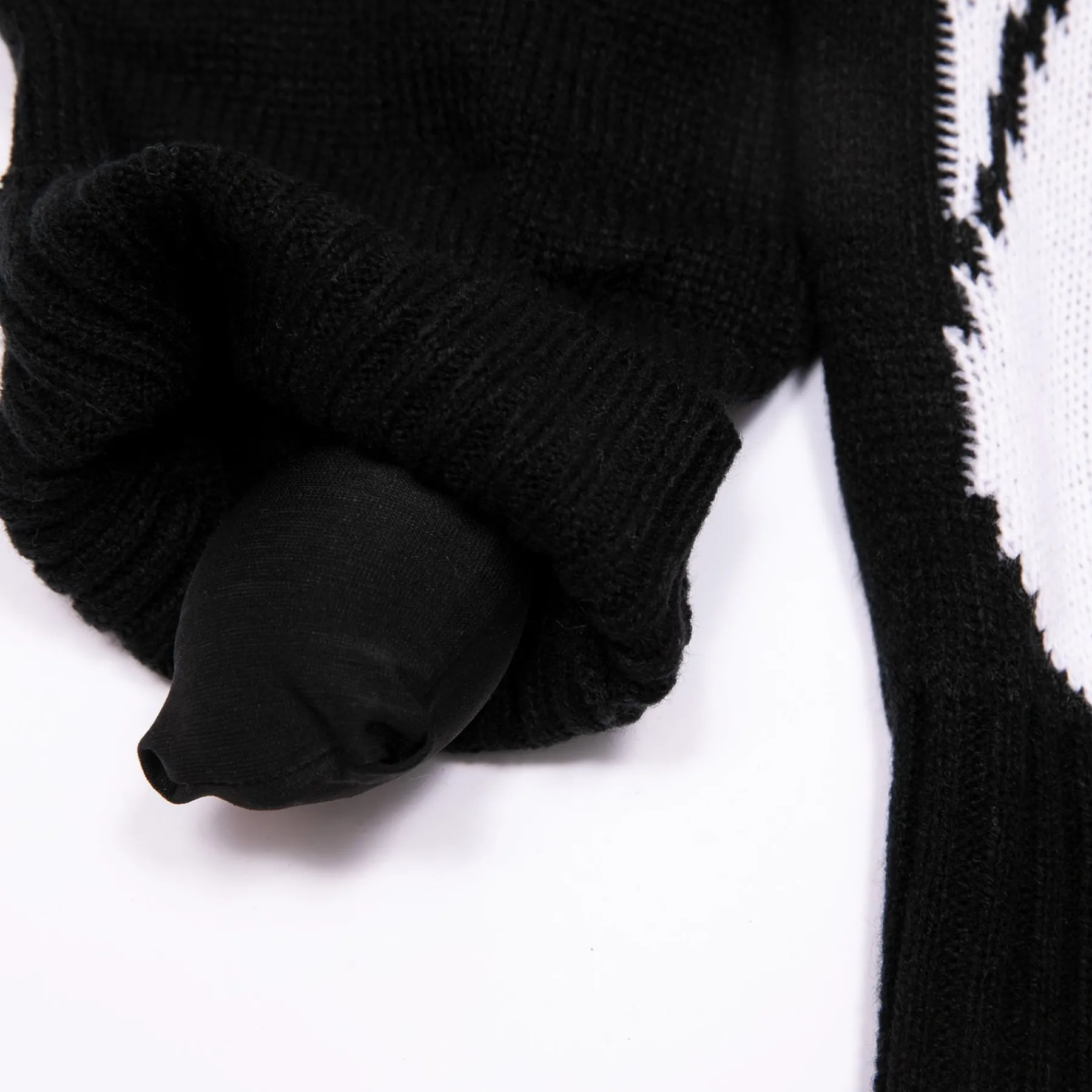 Ripndip Knits / Sweaters|Christmas Items<Lord Nermal Flippy Knitty Sweater (Black)
