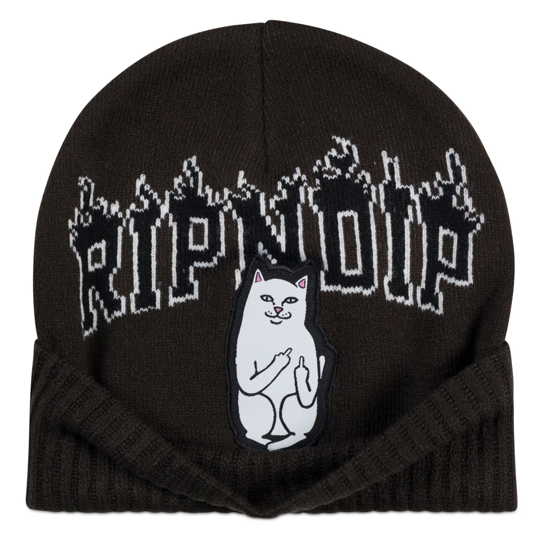 Ripndip Beanies<Lord Nermal Inferno Beanie (Black)