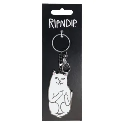 Ripndip Lanyards / Keychains<Lord Nermal Keychain (White)
