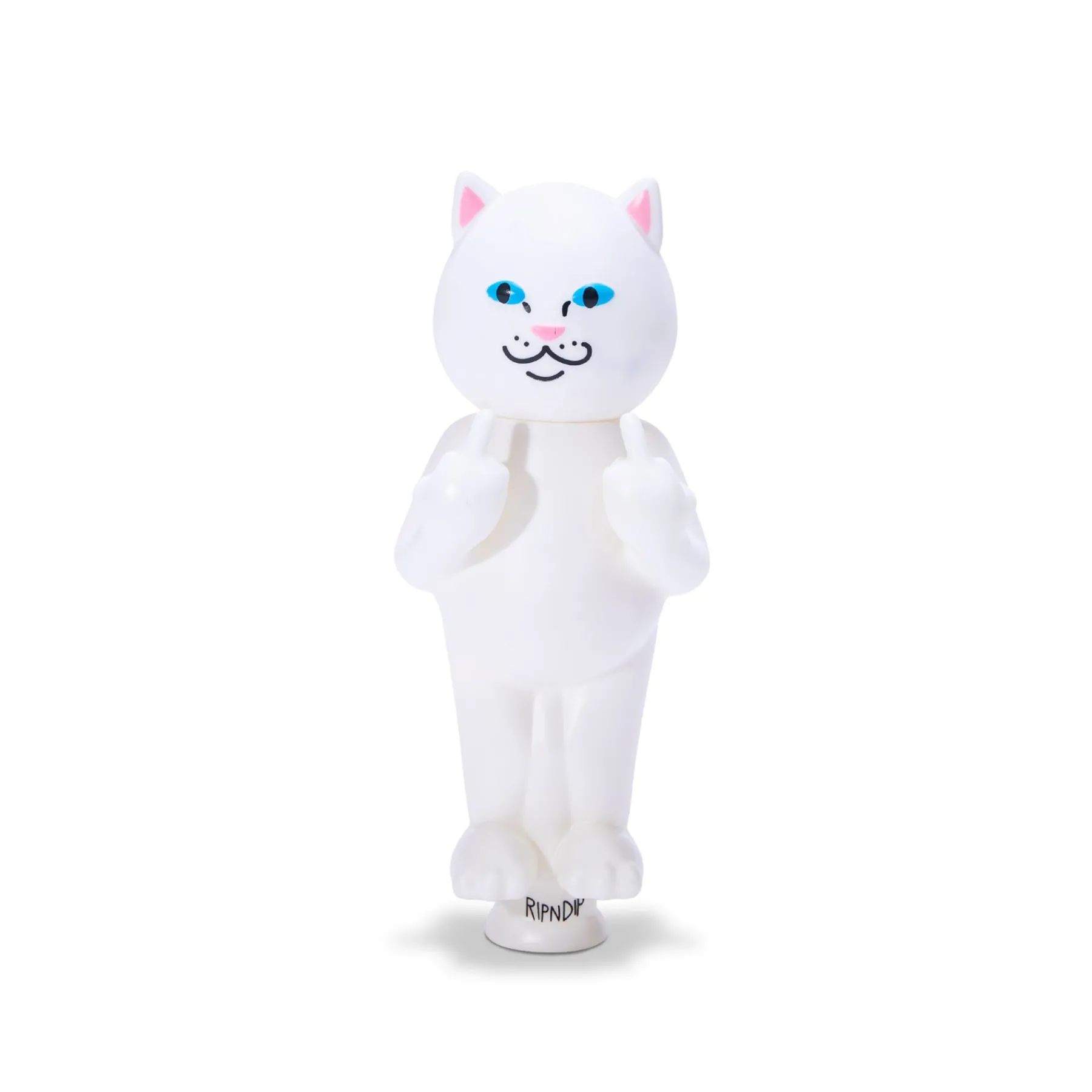 Ripndip Christmas Items<Lord Nermal Light Up Tree Topper (White)