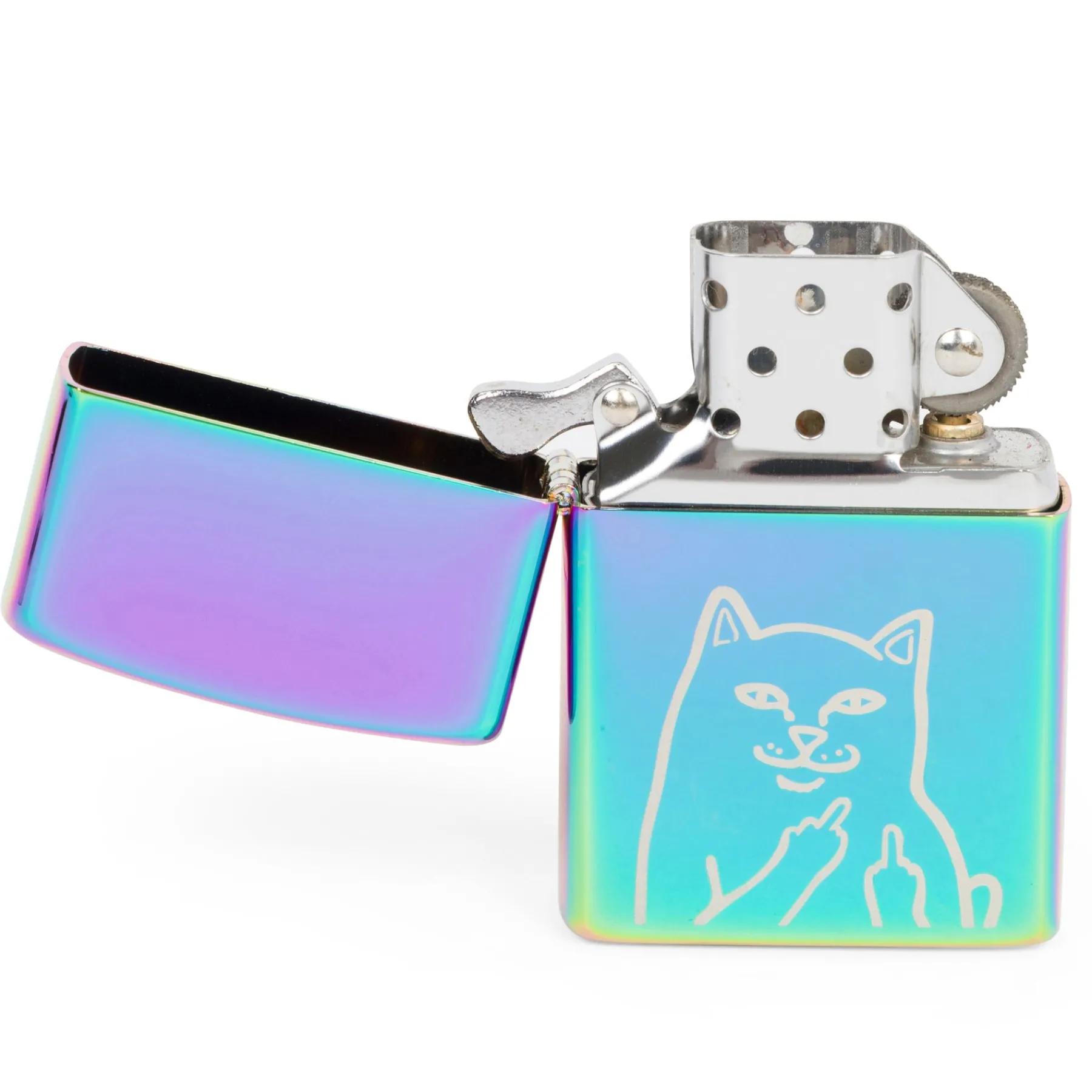 Ripndip Stocking Stuffers<Lord Nermal Lighter Case (Iridescent)