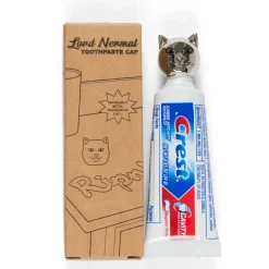 Ripndip Stocking Stuffers|Home Goods<Lord Nermal Metal Toothpaste Cap (Silver)
