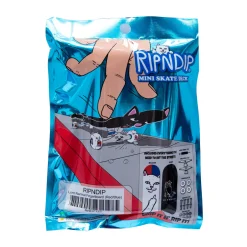 Ripndip Stocking Stuffers<Lord Nermal Mini Skateboard (Red/Blue)