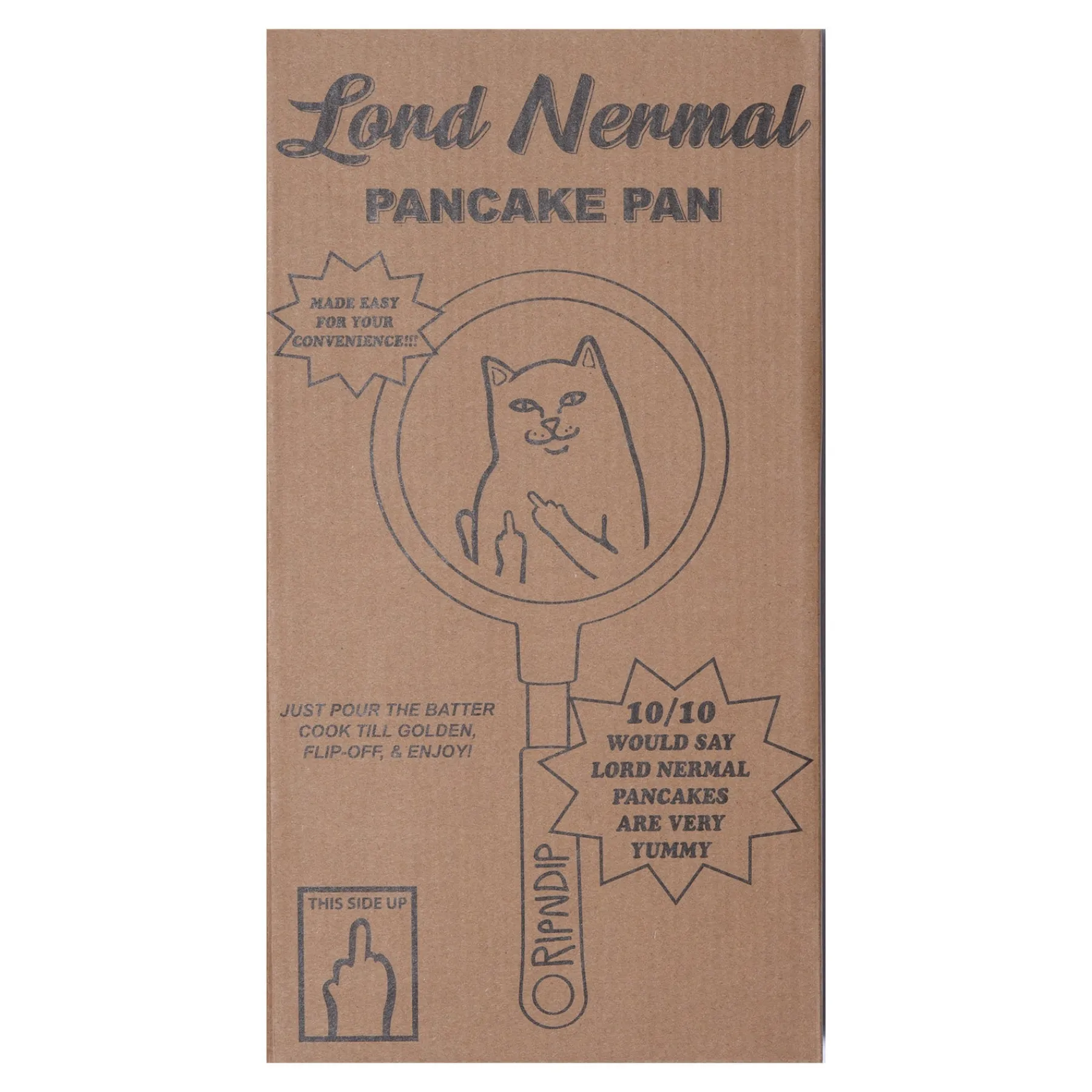 Ripndip Home Goods<Lord Nermal Pancake Pan (Black)
