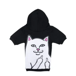 Ripndip Hoodies / Crewnecks|Stocking Stuffers<Lord Nermal Pet Hoodie (Black)