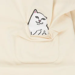 Ripndip Short Sleeve Tees|Lord Nermal Tees<Lord Nermal Pocket Tee (Natural)