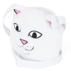 Ripndip Stocking Stuffers|Shoulder Bags<Lord Nermal Sherpa Crossbody Bag (White)