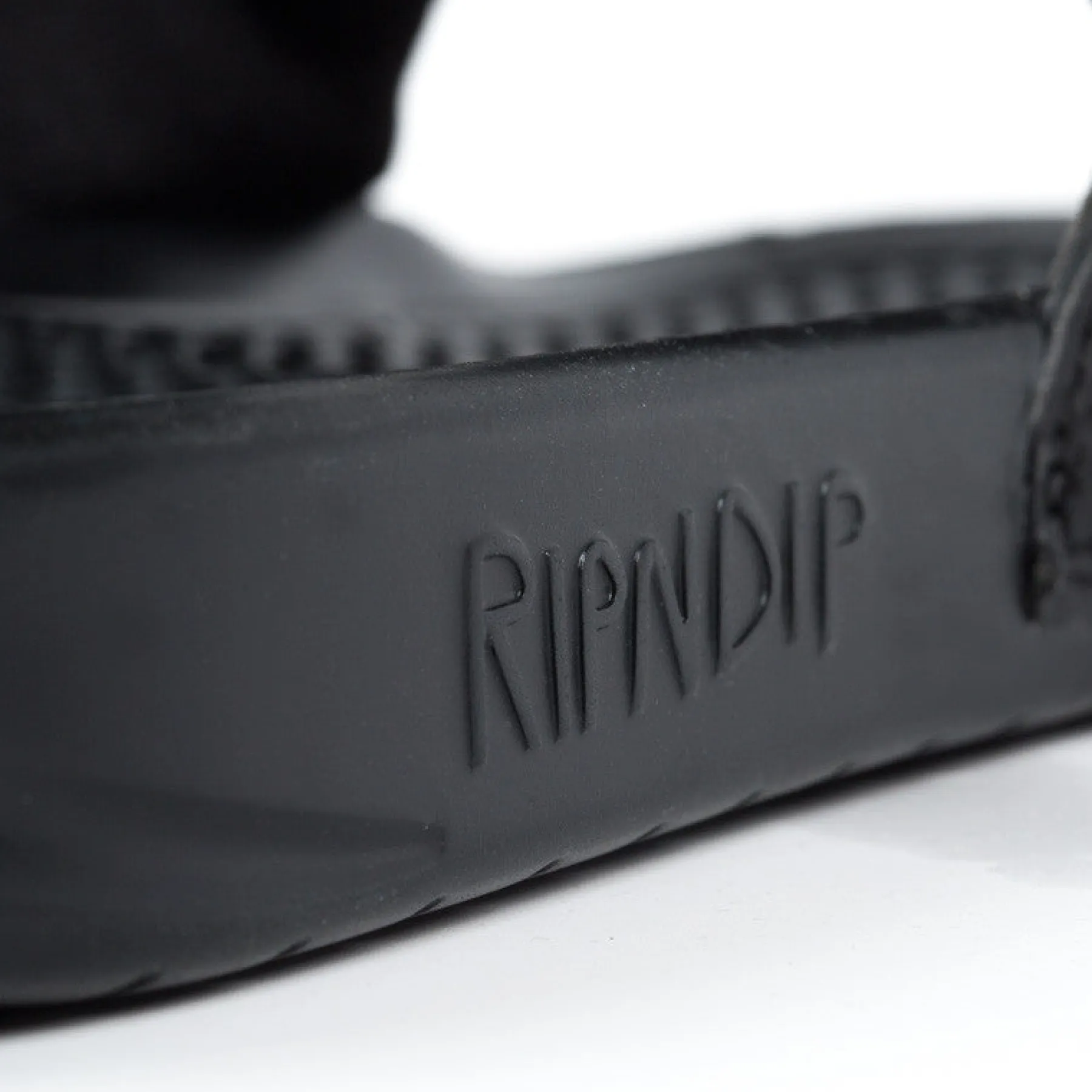 Ripndip Slides / Slippers<Lord Nermal Slides (Black)