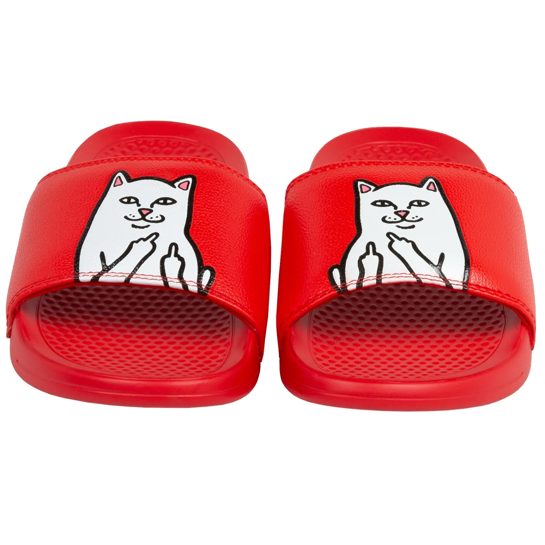 Ripndip Slides / Slippers|Stocking Stuffers<Lord Nermal Slides (Red)