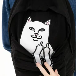 Ripndip Backpacks<Lord Nermal Velcro Hands Backpack (Black)
