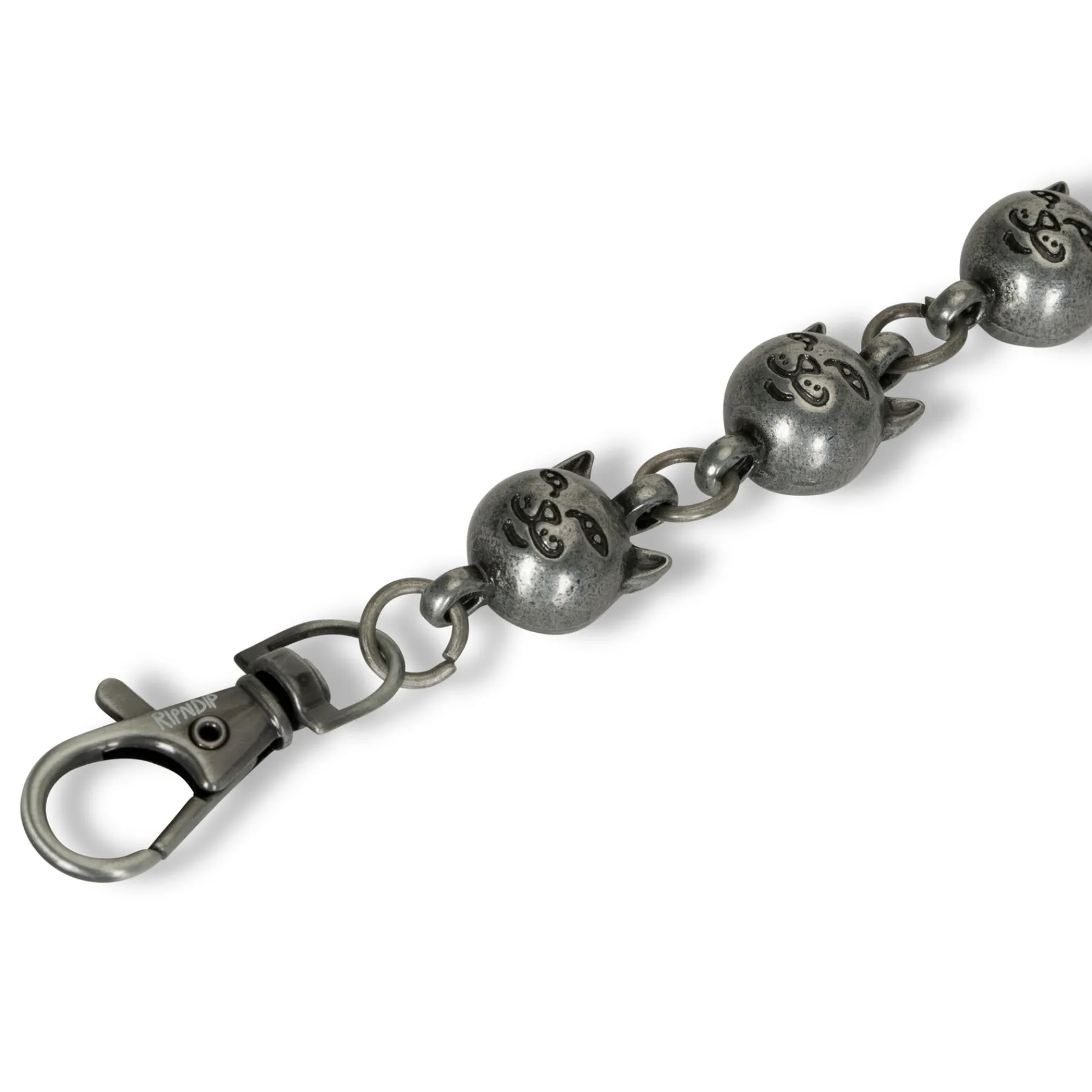 Ripndip Jewelry<Lord Nermal Wallet Chain (Silver)