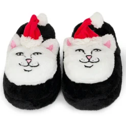 Ripndip Shoes|Slides / Slippers<Lord Santa Fuzzy House Slippers (Multi)