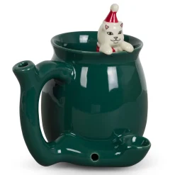 Ripndip Christmas Items|Home Goods<Lord Santa Wake And Bake Mug (Pine)