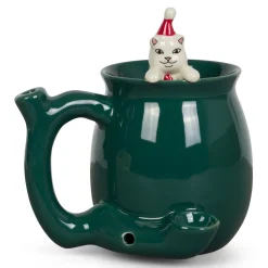 Ripndip Christmas Items|Home Goods<Lord Santa Wake And Bake Mug (Pine)