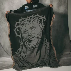 Ripndip Home Goods<Lord Savior Blanket (Black)