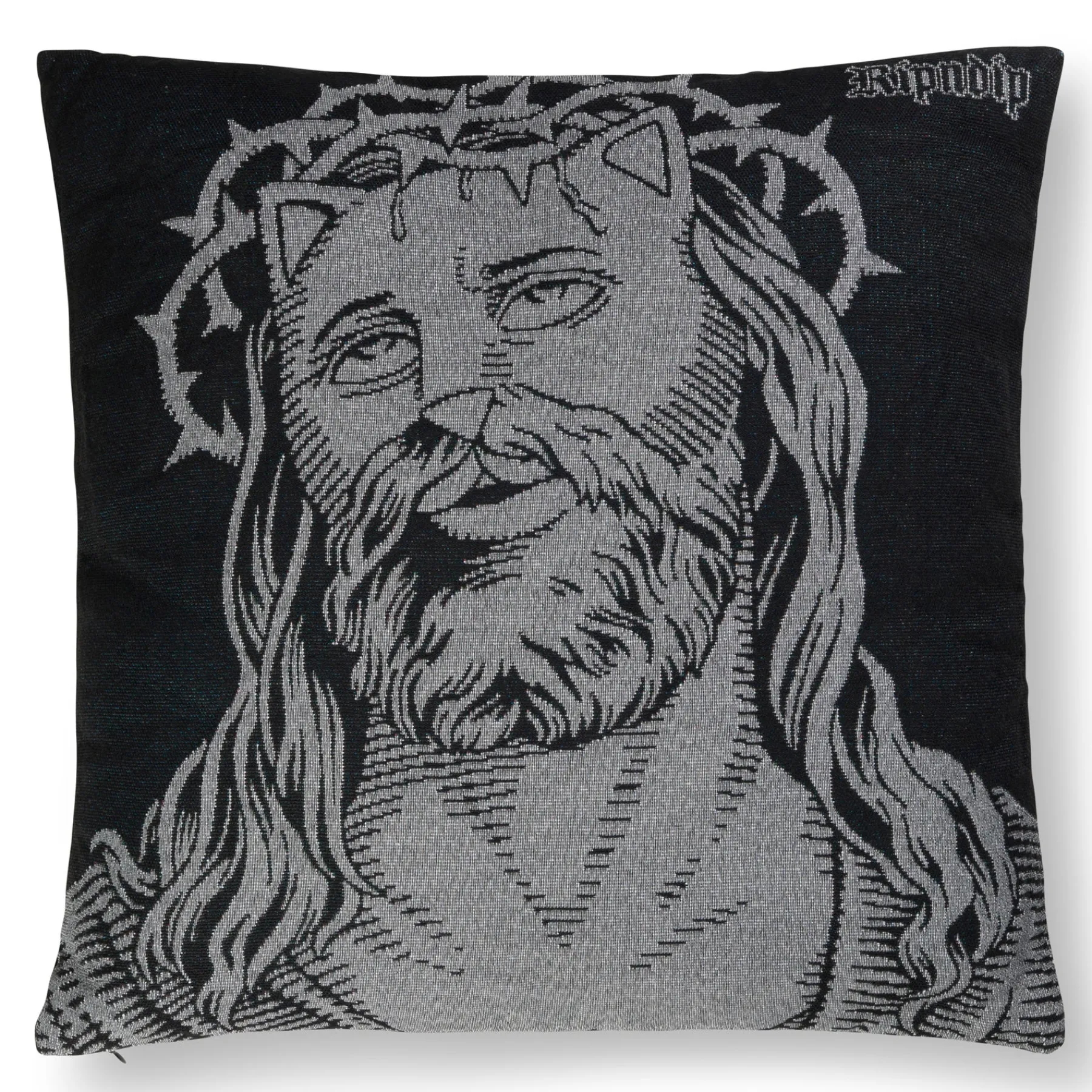 Ripndip Home Goods<Lord Savior Pillow (Black)