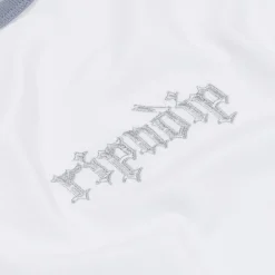 Ripndip Womens|Womens<Los Feliz Cropped Ringer Tee (White/Grey)