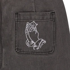 Ripndip Pants<Los Feliz Denim Pants (Charcoal Stone Wash)