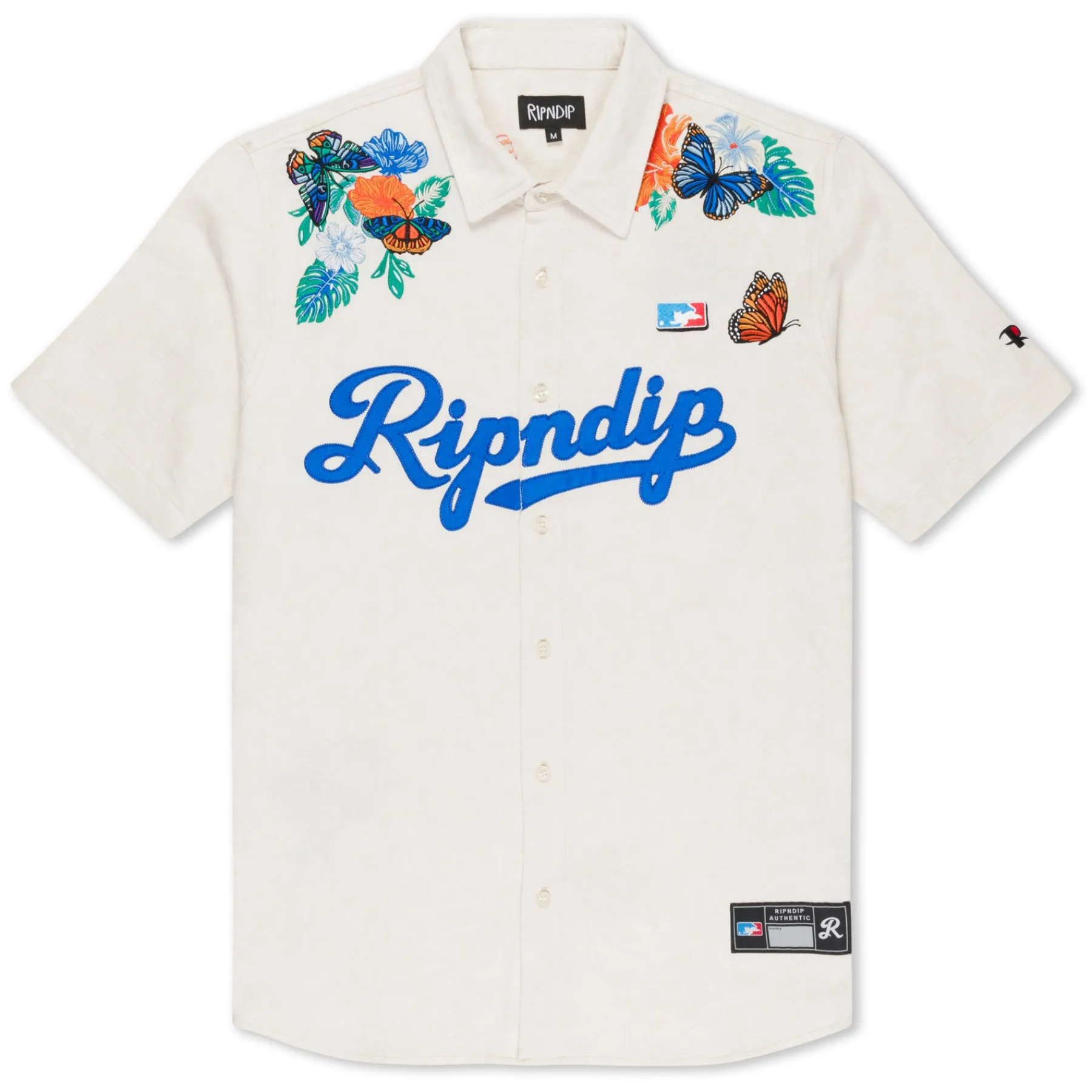 Ripndip Button Ups<Los Button Up (Off White)