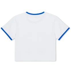 Ripndip Womens|Womens<Los Cropped Ringer Tee (White)
