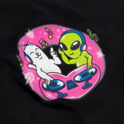 Ripndip Womens|Womens<Love Is Cropped Baby Tee (Black)