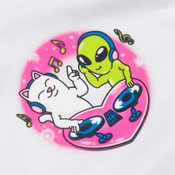 Ripndip Womens|Womens<Love Is Cropped Long Sleeve (White)