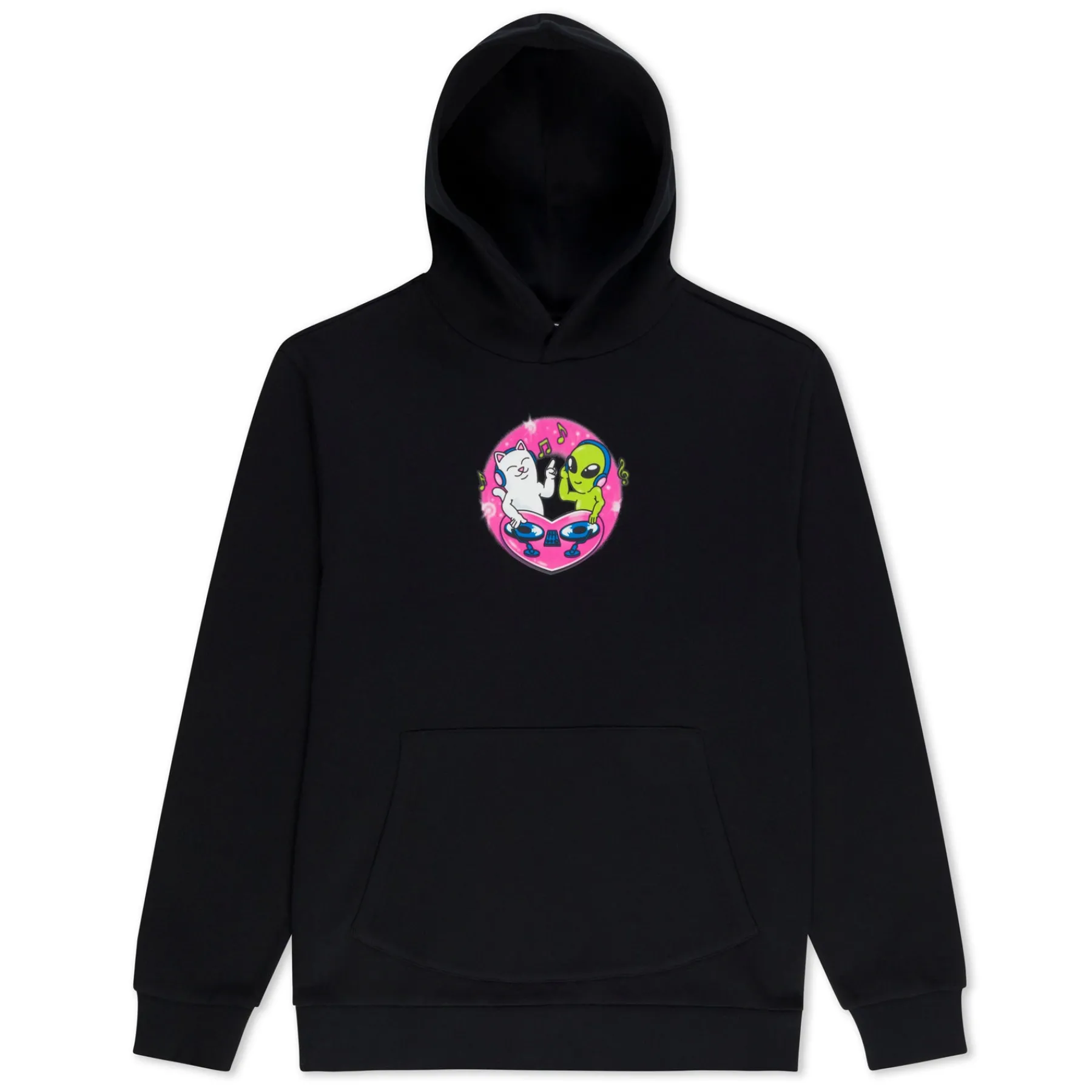 Ripndip Hoodies / Crewnecks<Love Is Hoodie (Black)