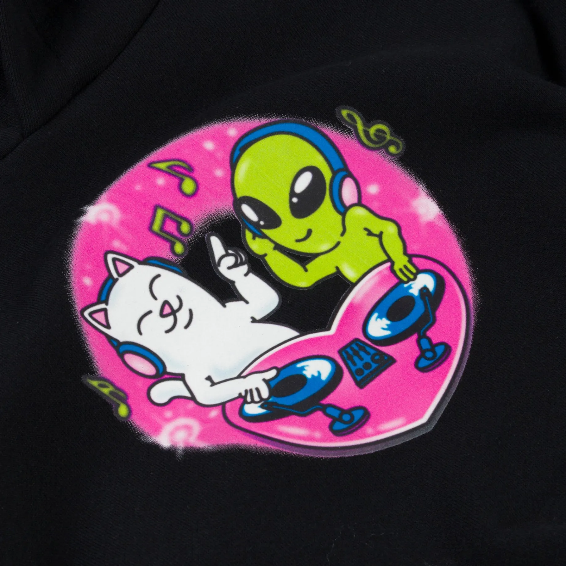 Ripndip Hoodies / Crewnecks<Love Is Hoodie (Black)
