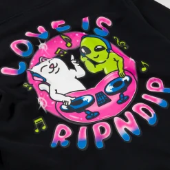 Ripndip Hoodies / Crewnecks<Love Is Hoodie (Black)