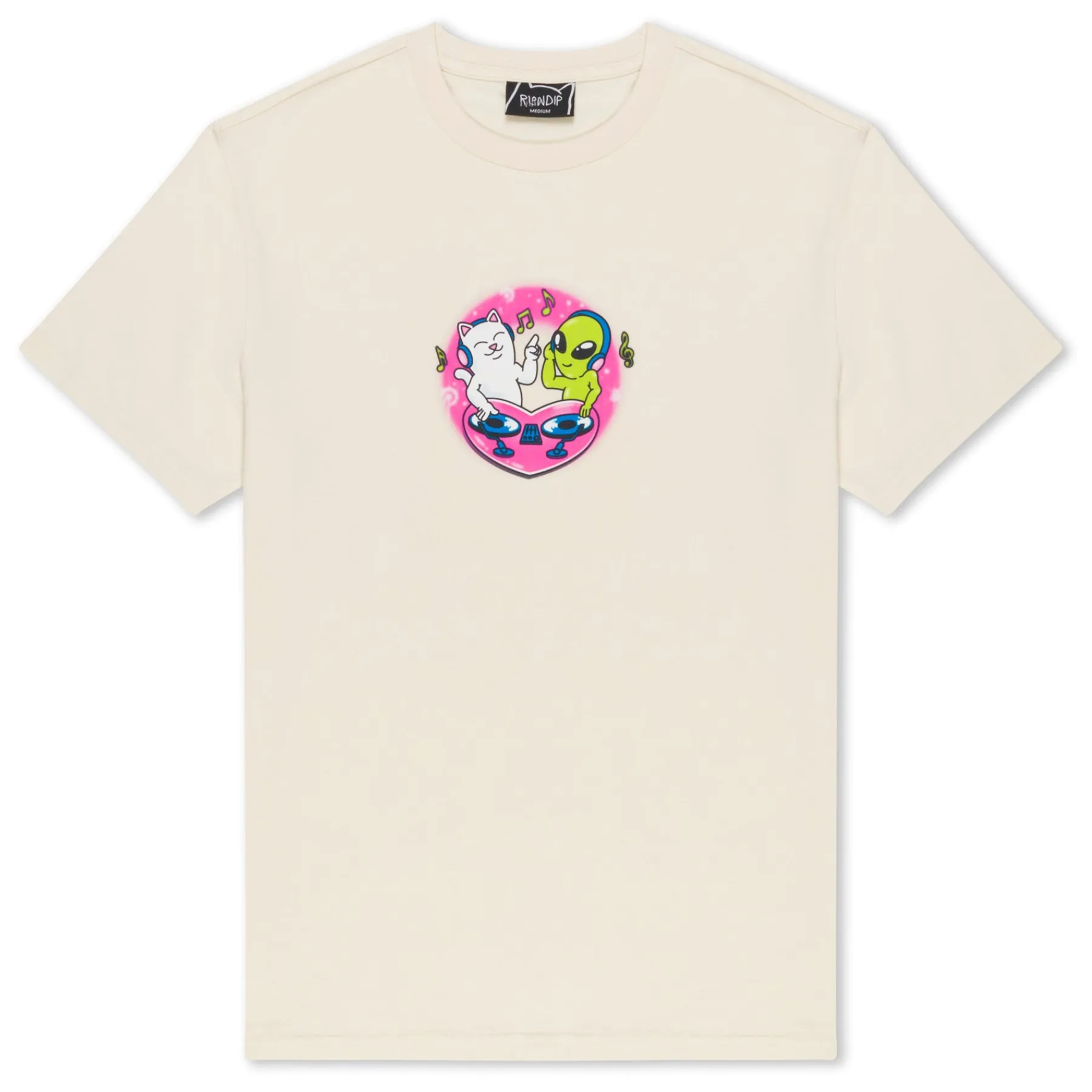 Ripndip Short Sleeve Tees<Love Is Tee (Natural)