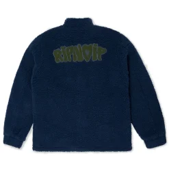 Ripndip Jackets<Love N Dip Sherpa Jacket (Navy)