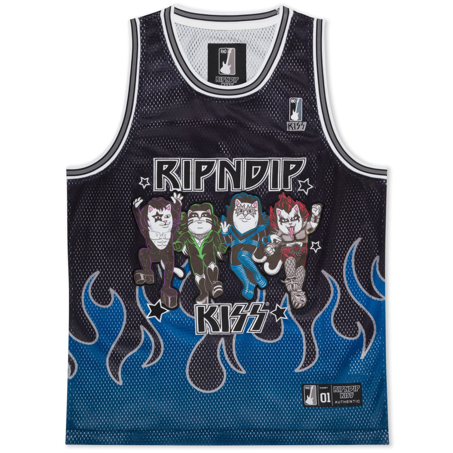 Ripndip Jerseys<Made For Lovin Basketball Jersey (Black)