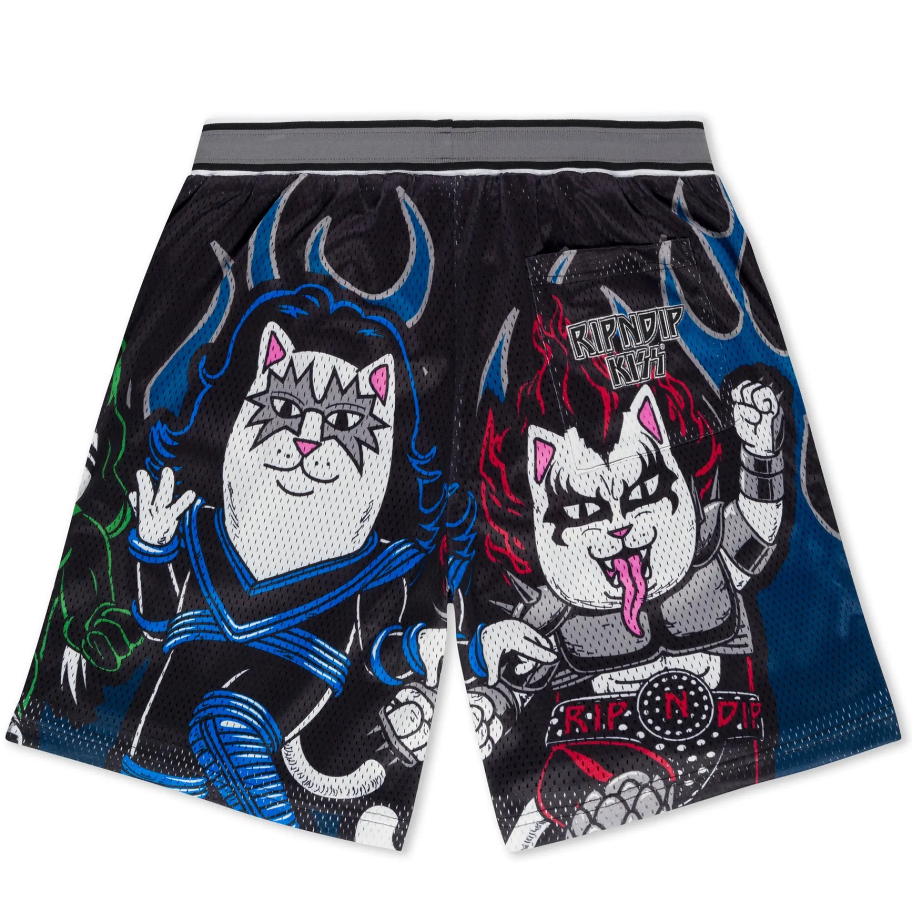 Ripndip Shorts<Made For Lovin Basketball Shorts (Black)