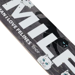 Ripndip Decks<Man I Love Felines Board (Black)