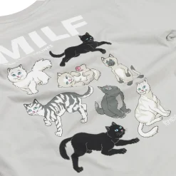 Ripndip Short Sleeve Tees<Man I Love Felines Tee (Grey)