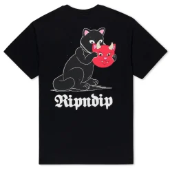 Ripndip Short Sleeve Tees<Masked Jerm Tee (Black)
