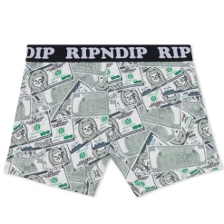 Ripndip Boxers|Womens<Moneybag Boxers (Olive)