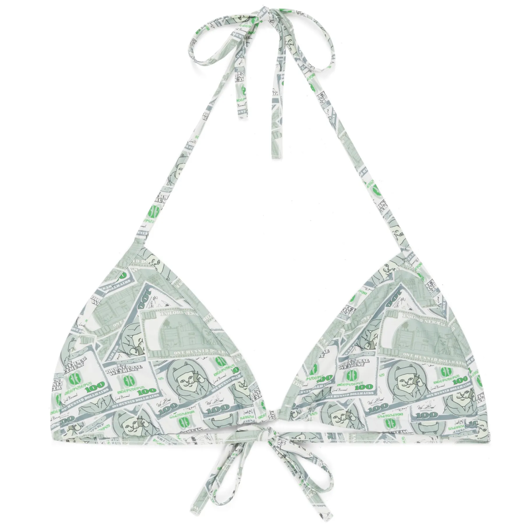 Ripndip Womens|Womens<Moneybag 2pc Bikini Set (Olive)