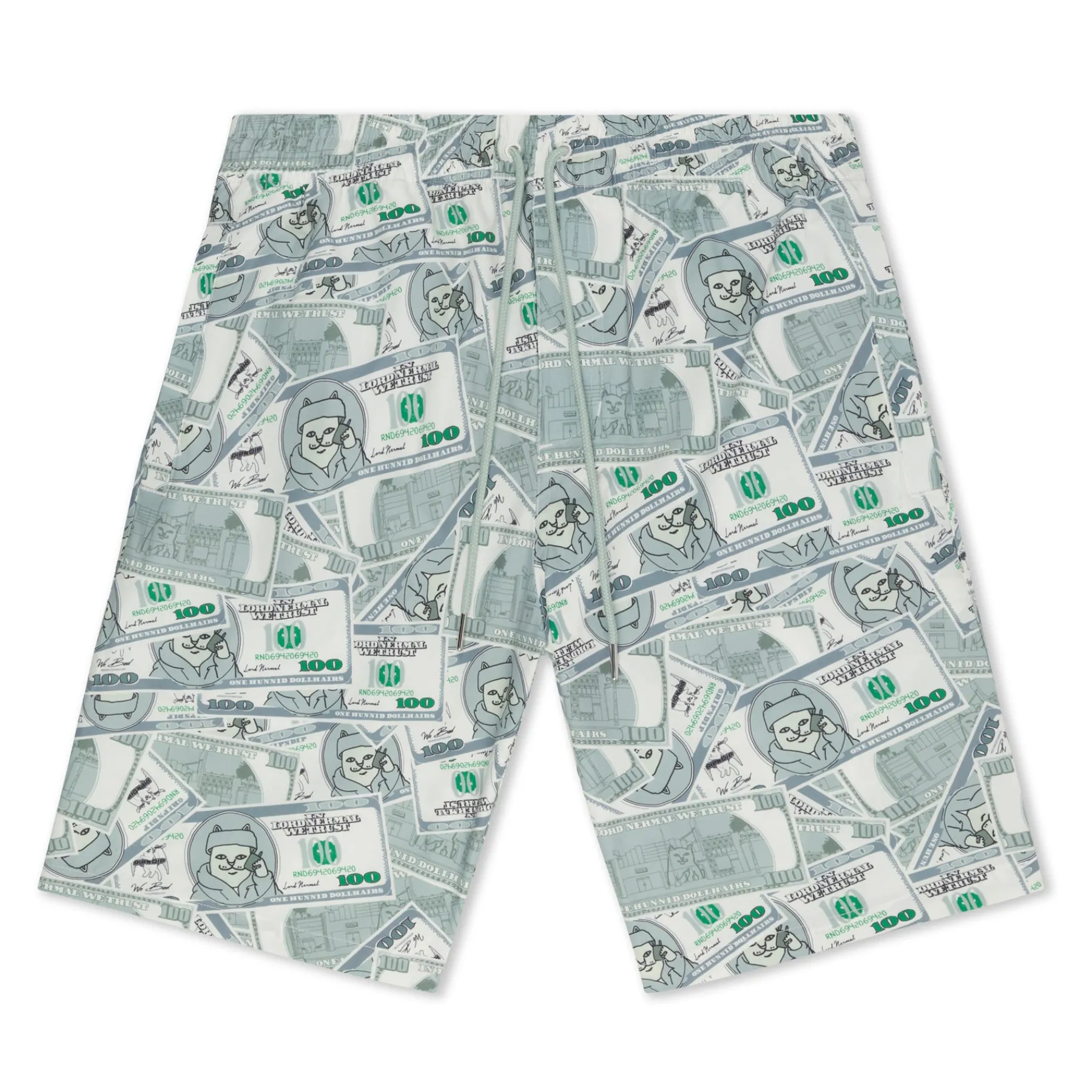 Ripndip Shorts|Swim Shorts<Moneybag Swim Shorts (Olive)