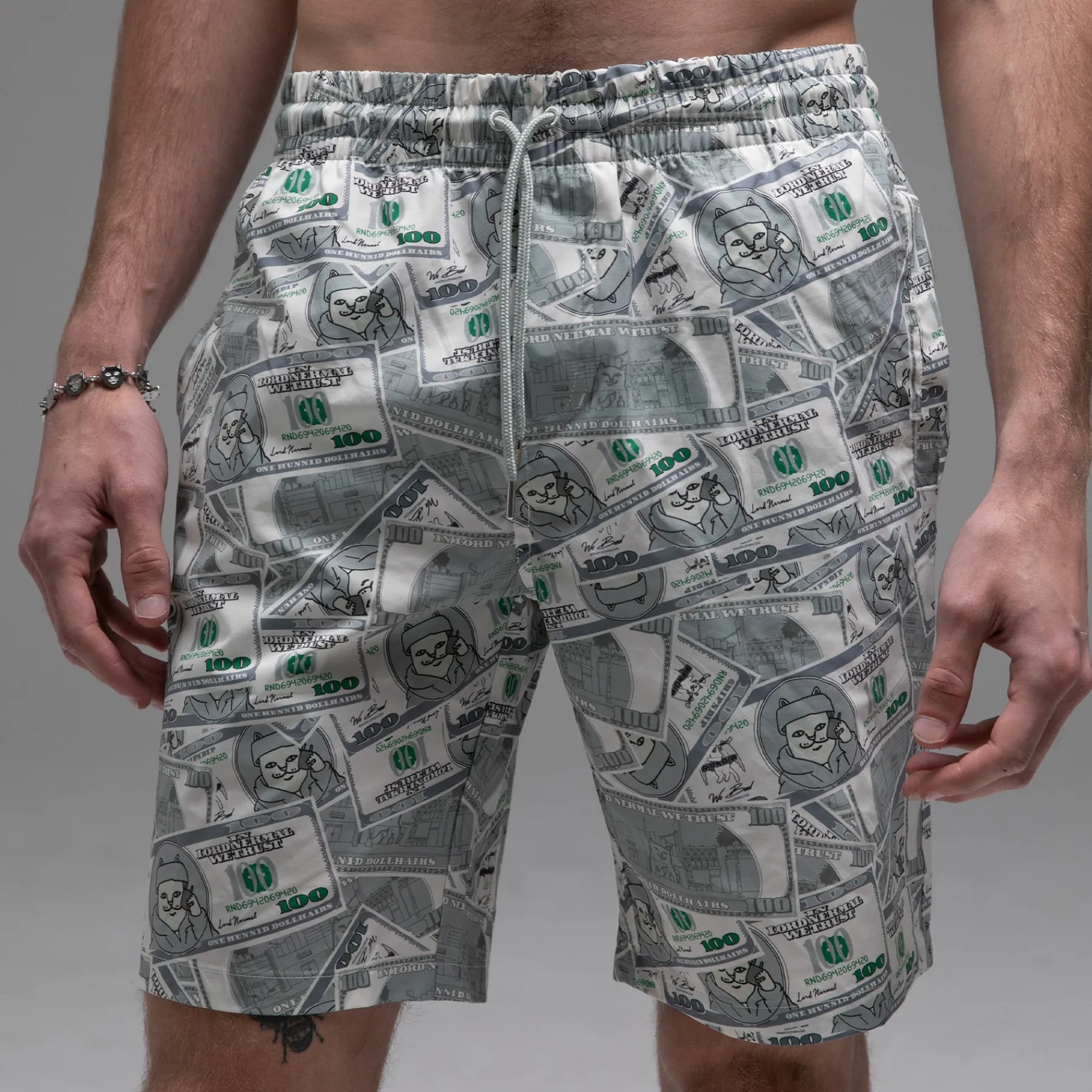 Ripndip Shorts|Swim Shorts<Moneybag Swim Shorts (Olive)