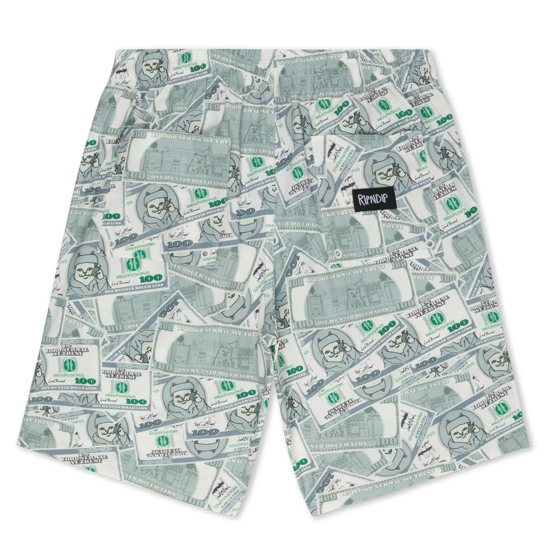 Ripndip Shorts|Swim Shorts<Moneybag Swim Shorts (Olive)
