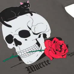 Ripndip Short Sleeve Tees<Muerte Tee (Charcoal)