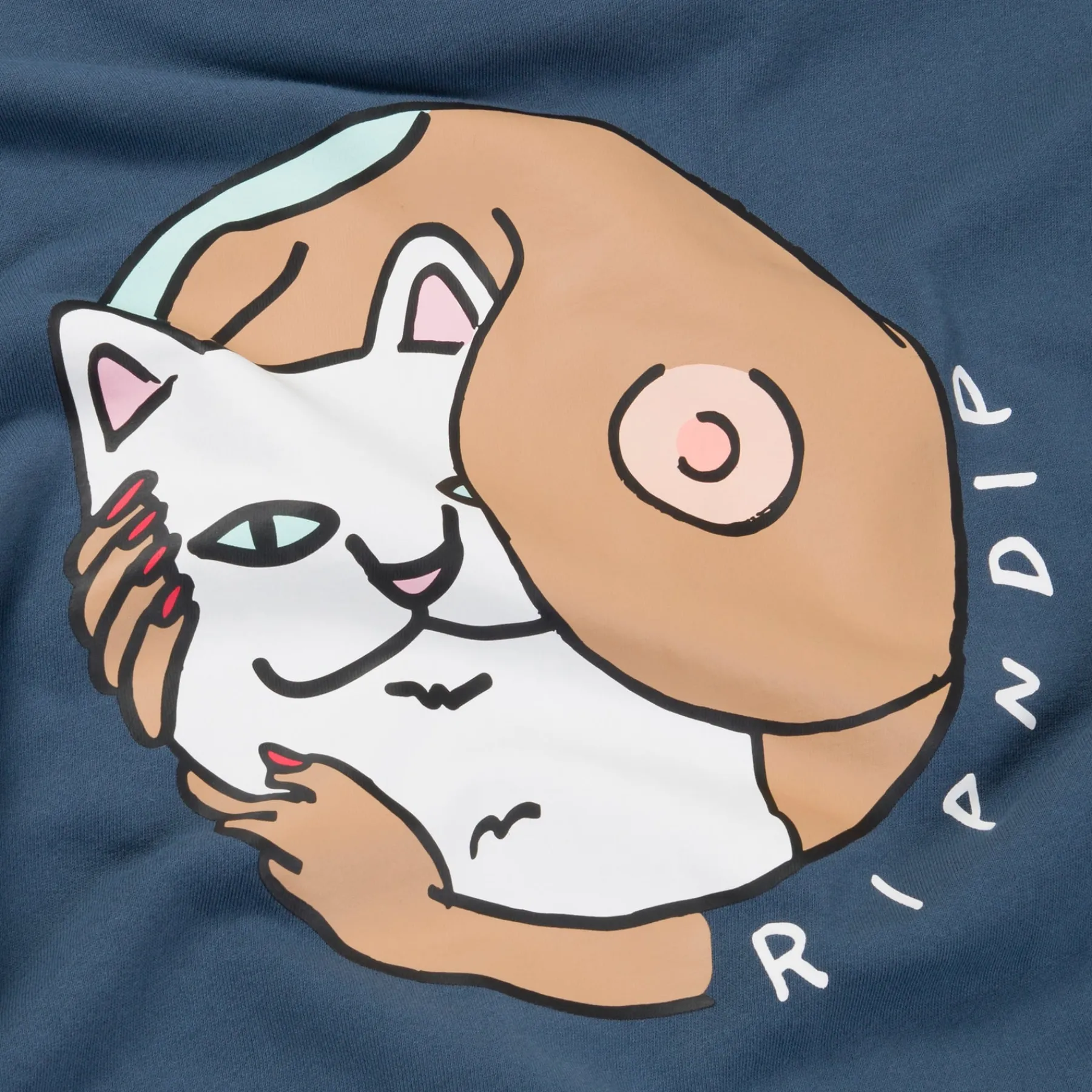Ripndip Hoodies / Crewnecks<Must Be Nice Hoodie (Storm Blue)