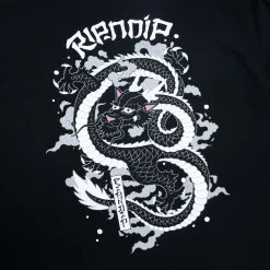 Ripndip Long Sleeve Tees|Stocking Stuffers<Mystic Jerm LS (Black)