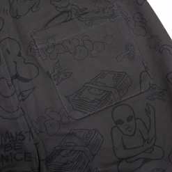 Ripndip Shorts|Stocking Stuffers<Nerm Doodle Twill Shorts (Chocolate)