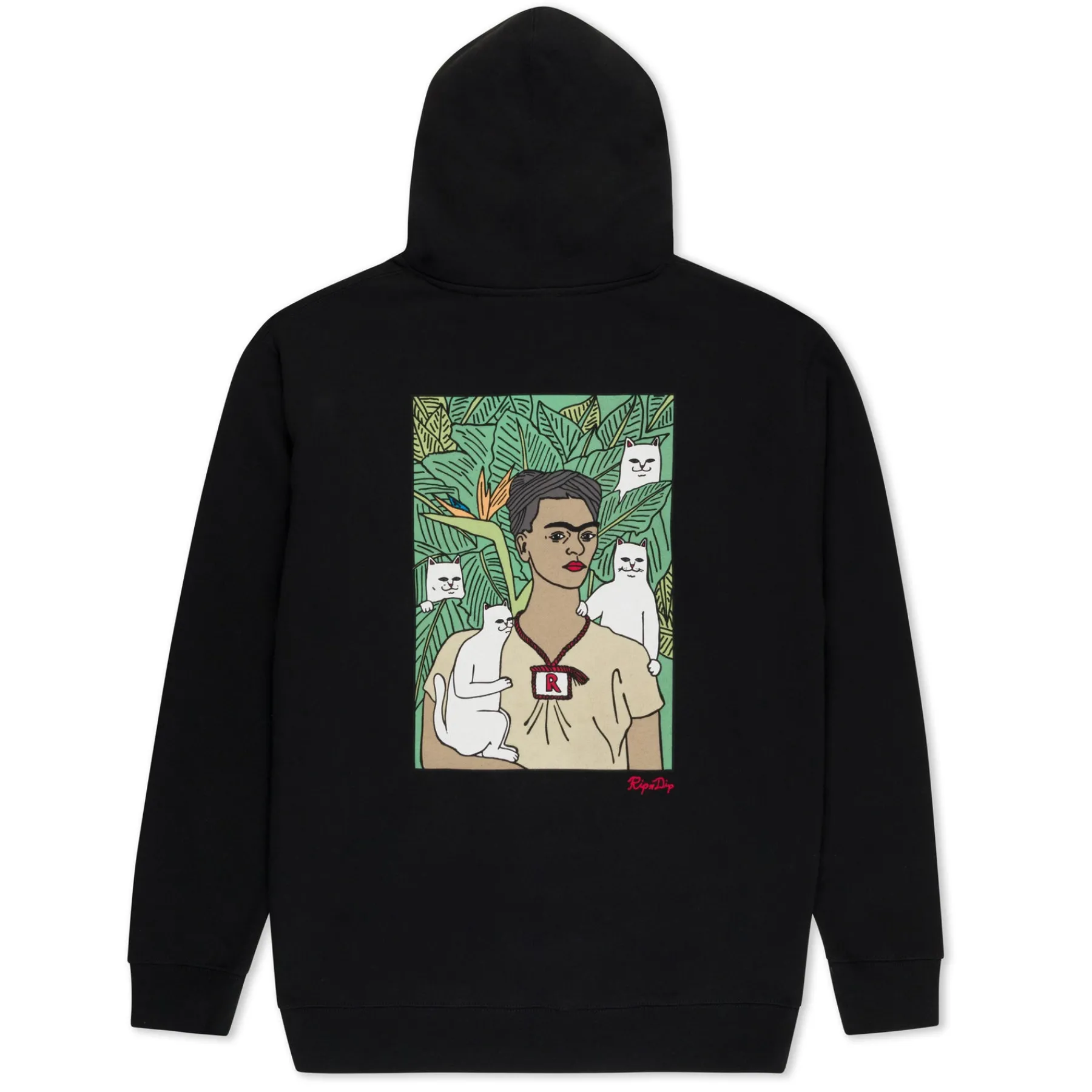 Ripndip Hoodies / Crewnecks<Nermal Portrait Hoodie (Black)