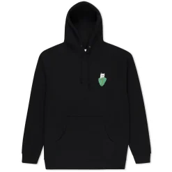 Ripndip Hoodies / Crewnecks<Nermal Portrait Hoodie (Black)