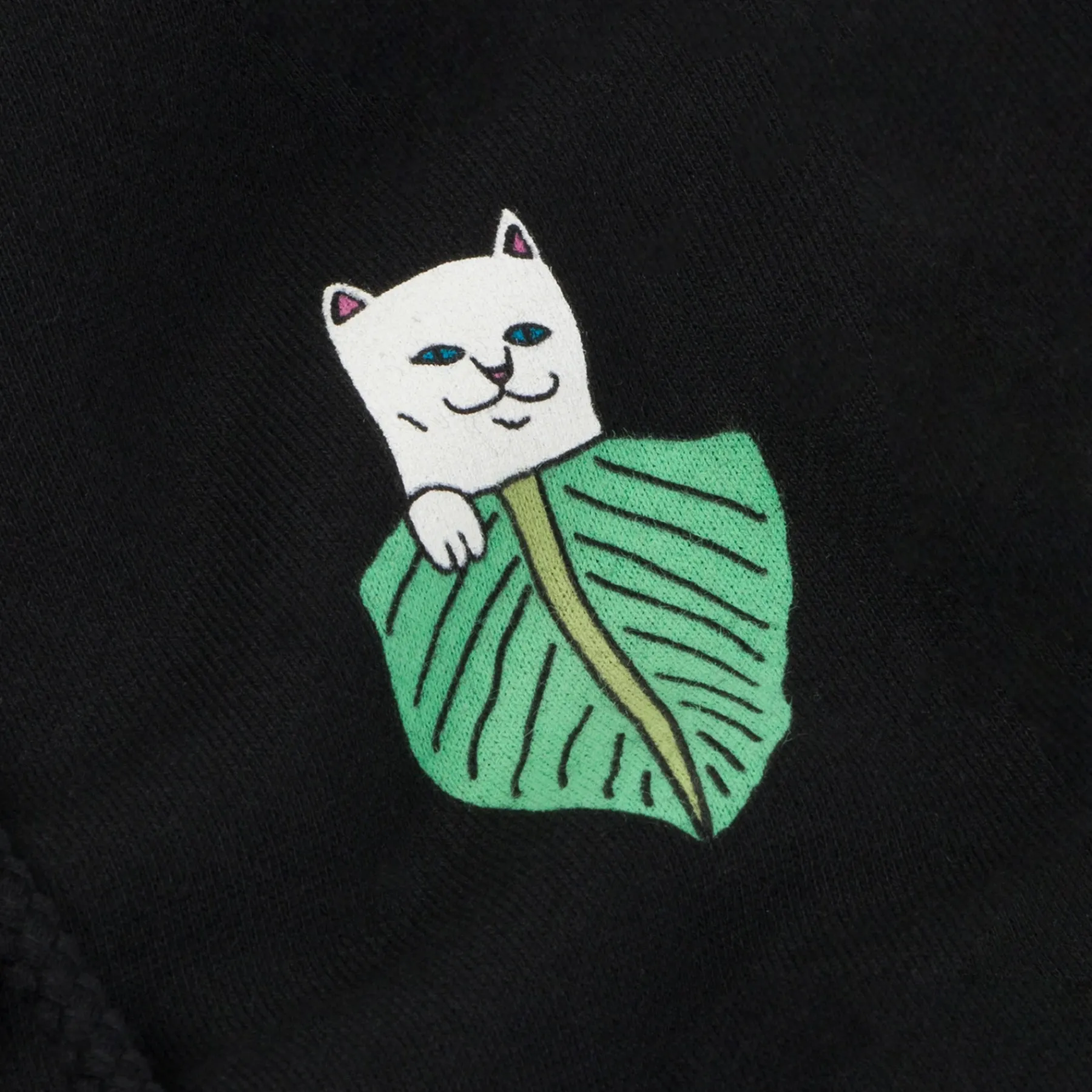Ripndip Hoodies / Crewnecks<Nermal Portrait Hoodie (Black)