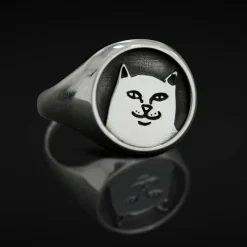 Ripndip Stocking Stuffers|Jewelry<Nermal Ring (Silver)